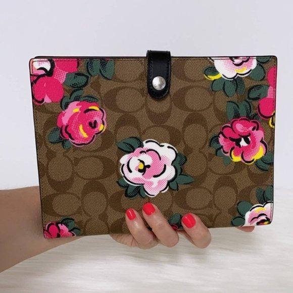Coach | Other | New Coach Notebook In Signature Vintage Rose | Poshmark